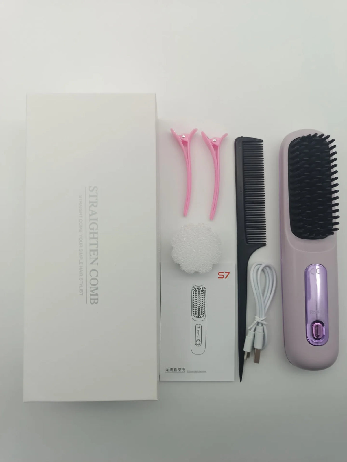 Cordless Hair Straightening Brush