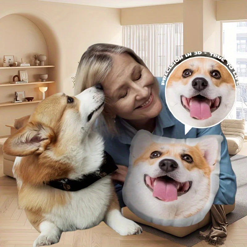Custom Pet Pillow from Photo
