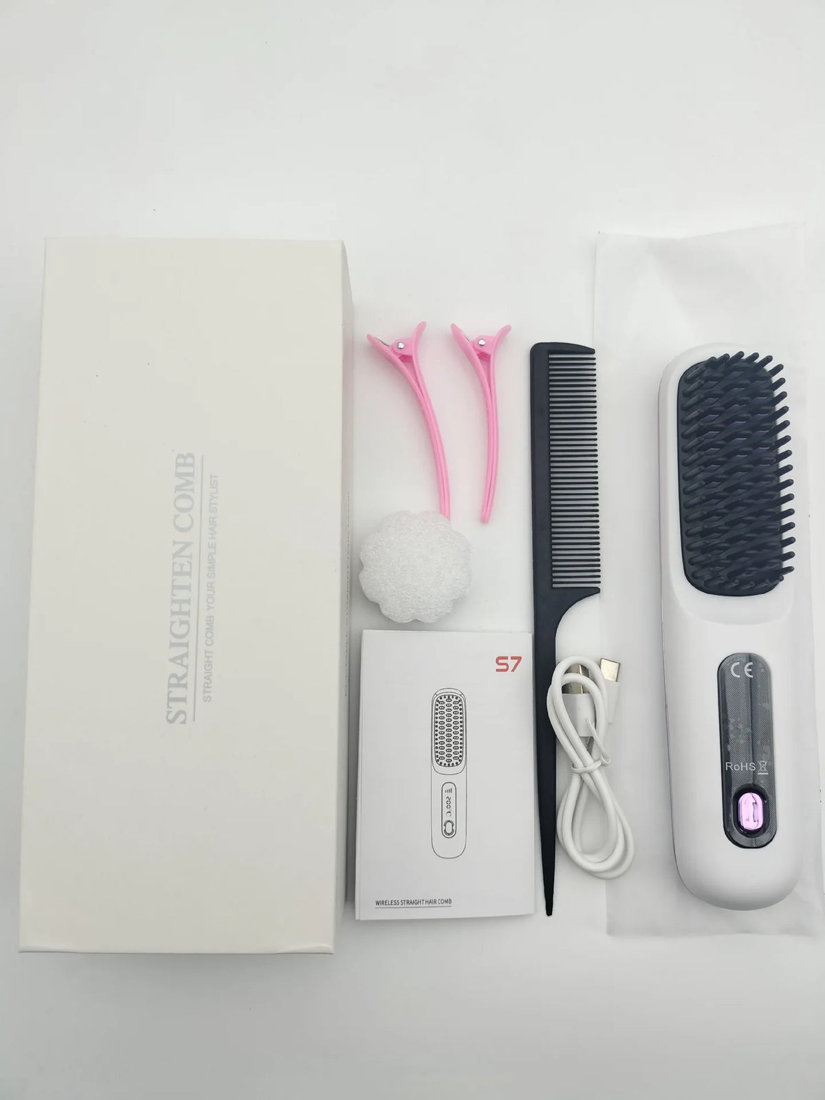 Cordless Hair Straightening Brush