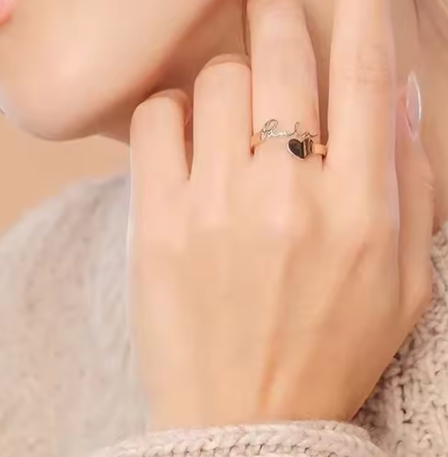 Custom Name Rings | Personalized Name Ring