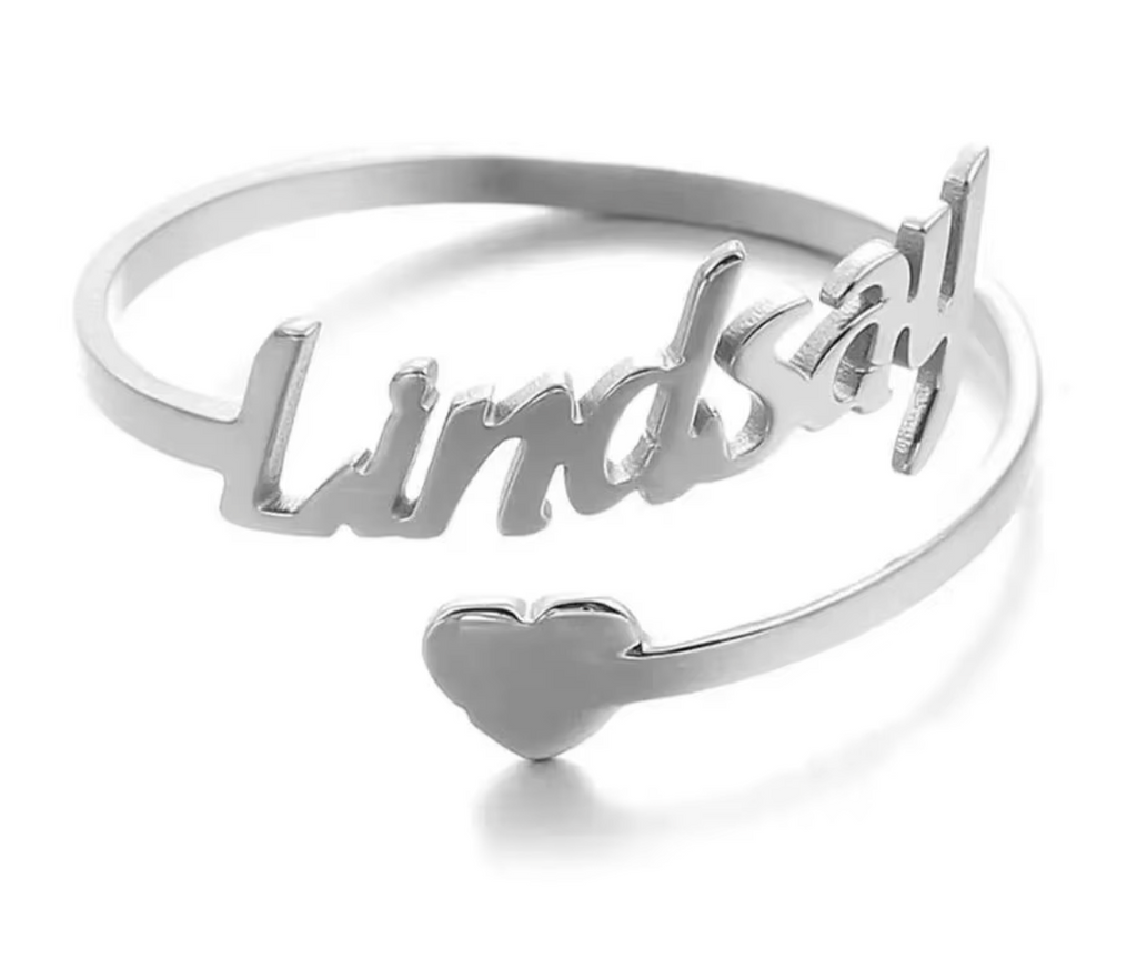 Custom Name Rings | Personalized Name Ring