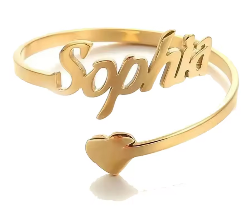 Custom Name Rings | Personalized Name Ring