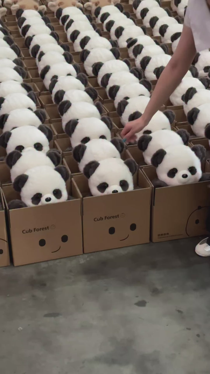 Running Panda Plush